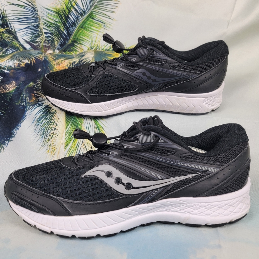 Saucony Cohesion-13 Women's Black Athletic Shoes Size 9.5 - Picture 5 of 10